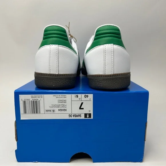 Adidas Samba OG “White Green” 2023